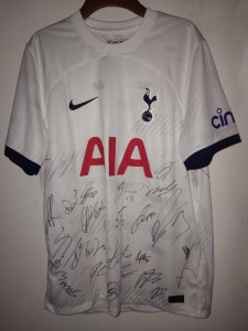Tottenham Squad Signed Shirt 2023/2024 Season Official Spurs COA W/W Shipping for sale on Ebay
