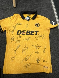 Wolves Signed Home Shirt for sale on Ebay