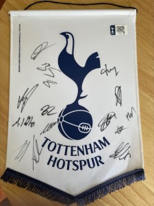 Signed Tottenham Hotspur Pennant - 2024/25 - Europa League Winners for sale on Ebay