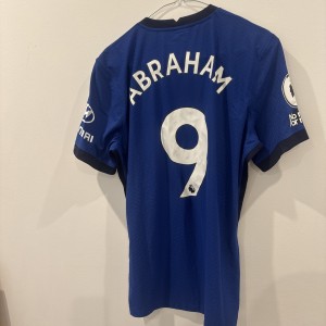 Tammy Abraham Match Worn Shirt Chelsea  for sale on Ebay