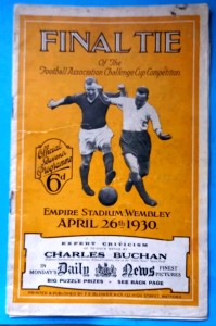 ARSENAL v HUDDERSFIELD TOWN 1930 F A CUP FINAL ORIGINAL  MATCH PROGRAMME for sale on Ebay