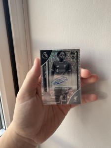 Rio Ngumoha 25/26 Topps Premier League Autograph Card 50/75 Liverpool Fc Player for sale on Ebay