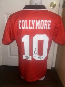 Stan Collymore signed Nottingham Forest 1993  home Shirt *private signing* COA for sale on Ebay