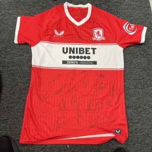 Middlesbrough FC 2025-26 Home Match Shirt for sale on Ebay