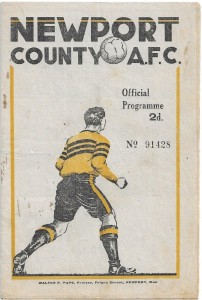 Newport County v West Ham United 1946/47 Football League for sale on Ebay