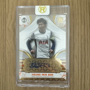 2024/25 Topps Reverence UCC Heung Min Son Auto /25 Tottenham Hotspur for sale on Ebay