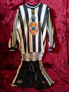 Newcastle United Home Shirt and Shorts 97/98 [ORIGINAL/NOT REPLICA!] for sale on Ebay