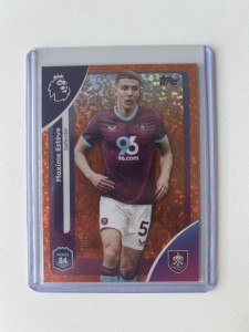 Topps Premier League 2026 Maxime Esteve Orange Parallel Numbered /25 Burnley FC for sale on Ebay