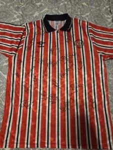 Sheffield United Home Shirt Signed 1990/92 for sale on Ebay