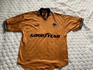 Wolverhampton Wanderers Wolves Home 1998/2000 Football Shirt Adult Medium Rare for sale on Ebay