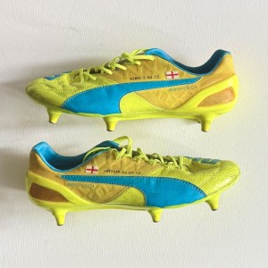 Match Worn Football Boots Adam Lallana Liverpool for sale on Ebay