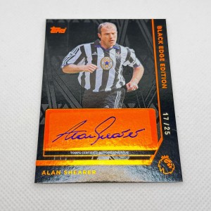 2026 Topps Premier League Alan Shearer Black Edge Edition Auto /25 - Newcastle for sale on Ebay