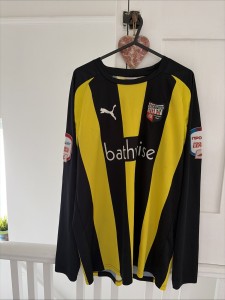 Vintage Brentford AWAY SHIRT 11/12 Season LONG SLEEVED   DIAGOURAGA for sale on Ebay