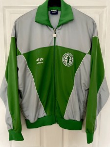 ORIGINAL UMBRO CELTIC FC 1987/88 CENTENARY ADULT REPLICA TRACKSUIT JACKET SIZE L for sale on Ebay