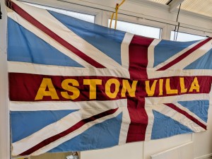 Unique Hand Woven Aston Villa Flag for sale on Ebay