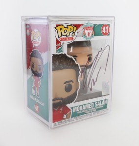 Mohammed Salah Signed Liverpool FC Funko Pop Autographed + Club Coa Hologram  for sale on Ebay