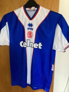 Middlesbrough Away Football Shirt 1998-99 Size Small Errea Size 40 Vintage for sale on Ebay