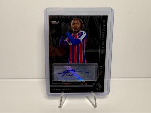 Topps PL 2025/26 - EBERECHI EZE Black Edge Auto /99 - Crystal Palace for sale on Ebay