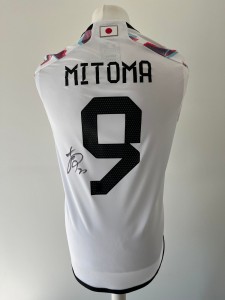 Signed KAORU MITOMA Shirt - Japan Away Jersey  - COA - Brighton And Hove Albion for sale on Ebay