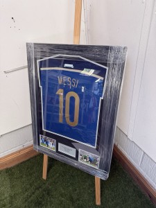 Lionel Messi Signed Argentina Shirt Beckett Witnessed for sale on Ebay