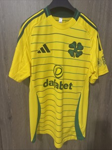 Celtic All Player Signed Away Shirt 2024/25 for sale on Ebay
