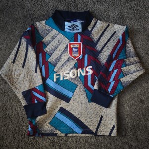 Ipswich Town Football Club 1994/95 Goalkeeper Shirt (Child) for sale on Ebay
