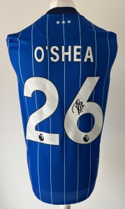 Signed DARA O'SHEA Shirt- Ipswich Town FC -PROOF/COA- Republic Of Ireland for sale on Ebay