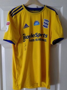 Rare  Birmingham City 2019/20 Match Issue Signed NHS Thank You Third Shirt S for sale on Ebay