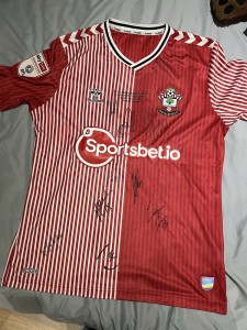 Southampton 2023/2024 Signed Shirt for sale on Ebay