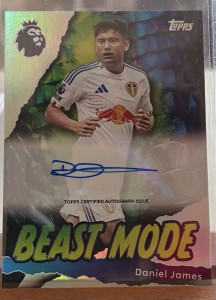 Topps Premier League 2025/2026 Beast Mode Dan James Auto Fulham Fulham Card for sale on Ebay