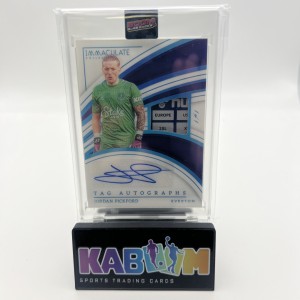 Jordan Pickford 1/1 Immaculate Collection Tag Autographs Patch Everton 2023/2024 for sale on Ebay