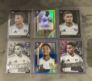 Topps Premier League 2025/2026 Fulham Auto & Numbered Bundle Including Rookies for sale on Ebay