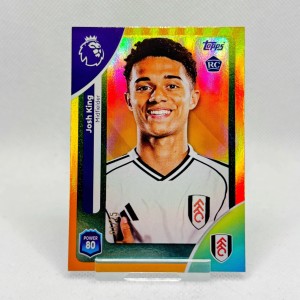 2026 Topps Premier League Josh King RC Rookie Orange Foil Parallel /25 - Fulham for sale on Ebay