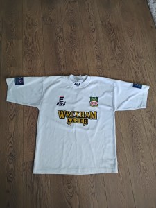 VINTAGE WREXHAM SHIRT 1990s MEDIUM WHITE SHORT SLEEVE FOOTBALL TOP for sale on Ebay