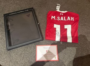 Mo Salah Signed Liverpool 25/26 shirt Club Issued - Liverpool Officially Signed  for sale on Ebay