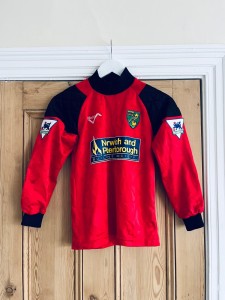 Original Authentic Ribero Norwich City 1993/94 Goalkeepers shirt Bryan Gunn #1 for sale on Ebay
