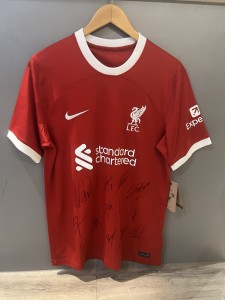 Liverpool Signed Shirt 22/23 with COA for sale on Ebay