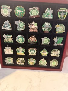 Full Collection of Celtic Fc Victory Pins with Display Case and Cards for sale on Ebay