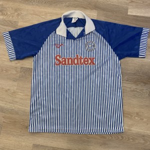 Brighton & Hove Albion Football Shirt 1993 Top Ribero Pinstripe Soccer Jersey XL for sale on Ebay