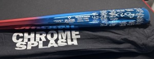 BRUCE BOCHY Signed CHROME Texas Rangers 2023 World Series Champions Engraved Bat for sale on Ebay