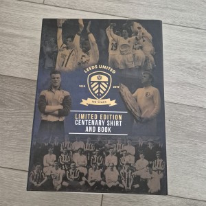 Leeds United Centenary Limited Edition Football Shirt And Book for sale on Ebay