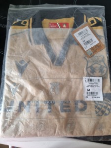 Wrexham Limited Football Shirt Gold Size M for sale on Ebay