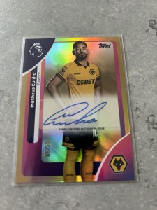 Topps Premier League 2025/2026 Matheus Cunha Autograph 8/50 Wolves Trading Card for sale on Ebay
