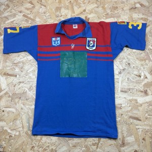 Vintage 1994 Newcastle Knights Rugby League Jersey Shirt Size XXL (match worn?) for sale on Ebay
