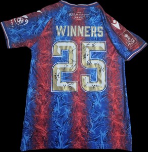 Crystal Palace Fc Squad Signed 24/25 Home Shirt 'WINNERS 25' Football COA PROOF for sale on Ebay