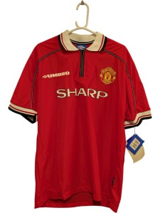 Umbro Manchester United Home Football Shirt 1998 - 2000, New Tagged Size XL (KN) for sale on Ebay
