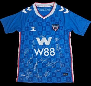 Sunderland Fc 25/26 Squad Signed Away Shirt Team Signed Autograph PROOF & COA for sale on Ebay