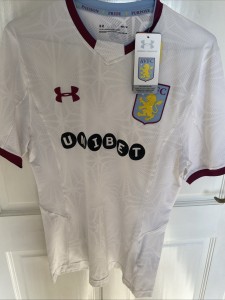Aston Villa 17/18 Unreleased Third Shirt Men’s Medium for sale on Ebay