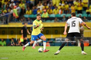 Bruno Guimaraes Newcastle Brazil Matchworn boots - Photo Matched for sale on Ebay