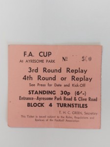 MIDDLESBROUGH v MANCHESTER UNITED FA CUP 1971 for sale on Ebay